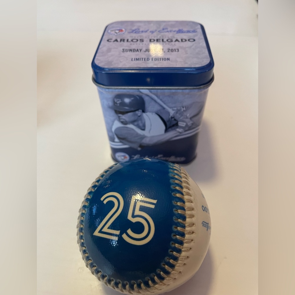 Carlos Delgado Commemorative Tin